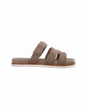 MIA Vanessa Velcro Sandals - Brown