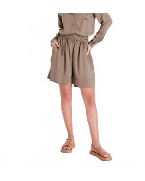Neu Nomads Riga Pull On Shorts - Natural
