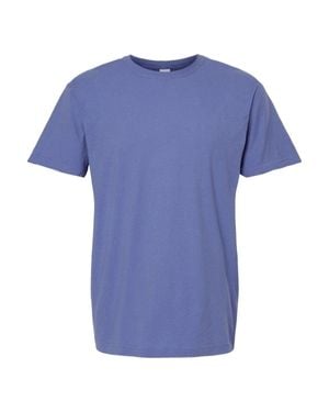 M & O Vintage Garment-Dyed T-Shirt - Blue