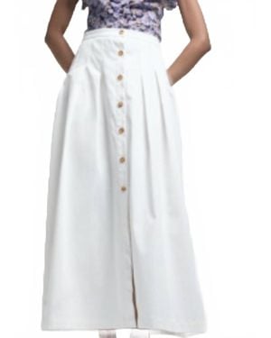Kika Vargas Rebecca Skirt - White