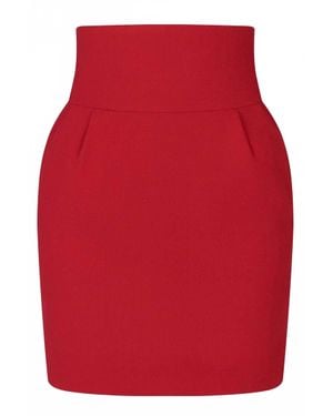 Alexandre Vauthier Mini Skirt - Red