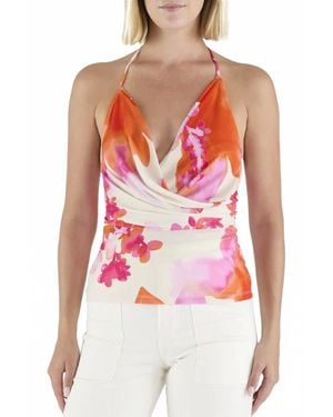 Ramy Brook Printed Simone Top - Red