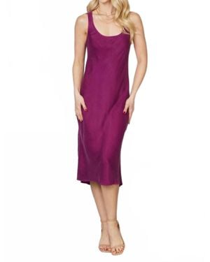 Maven West A-Line Tank Dress - Purple