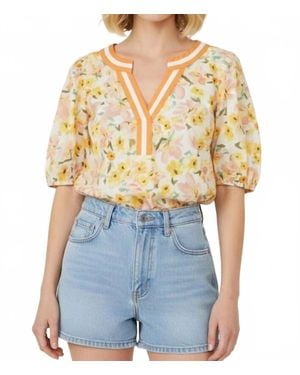 Staccato Quimby Top - Blue