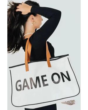 Pretty Simple Game On Weekend Getaway Tote Bag - Black
