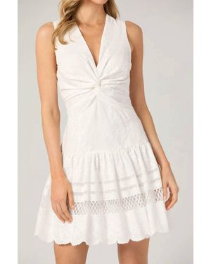 Shoshanna Genivieve Mini Dress - White