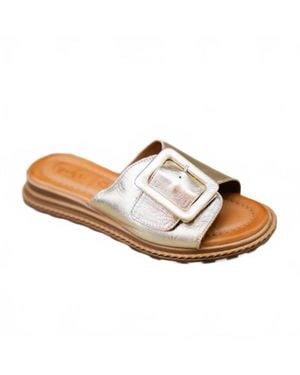 Tyche Monroe Slide Sandal - Brown