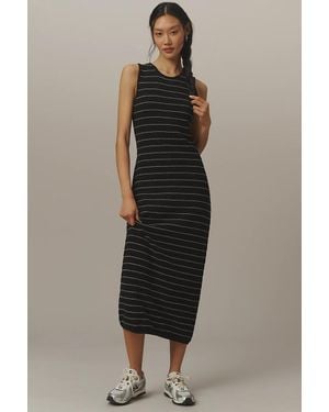 Varley Beesley Knit Midi Dress - Black