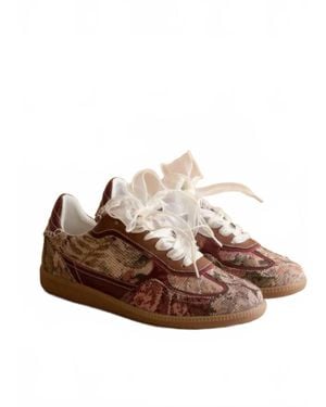 Better With Bubbli Dalia Tapestry Sneaker - Brown