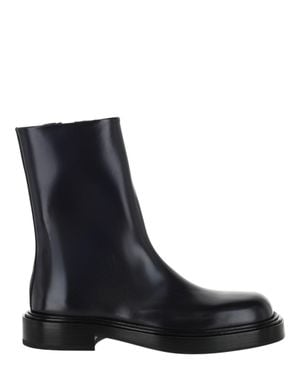Ferragamo Formia Ankle Boots - Black
