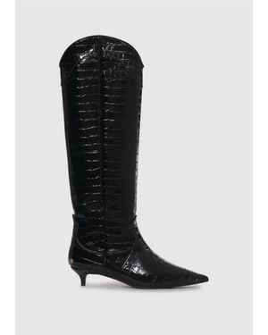 Anine Bing Tall Rae Boots - Black