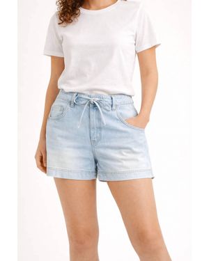 Splendid Lounge Denim Shorts - Blue
