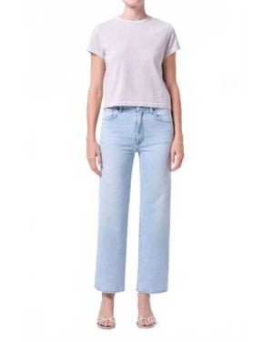 Agolde Harper Crop Jeans - Blue