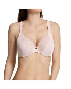 Playtex Front Close No Poke Dreamwire Bra - Natural
