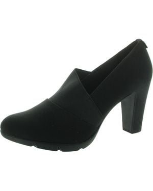 Anne Klein Xim Mixed Media Made Pumps - Black