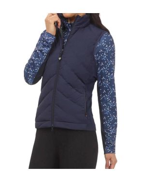 Kerrits Equitech Hybrid Quilted Vest - Blue