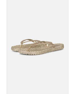 Ilse Jacobsen Cheerful Flip Flops - Metallic