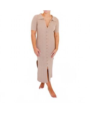 By Together The Malibu Dress Sweaters - Brown