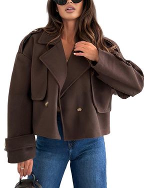 Kayla Paris Coat - Brown