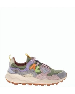 Flower Mountain Yamano 3 Suede Insert Sneakers - Multicolor
