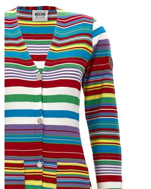 Moschino Viscose Cardigan - Red