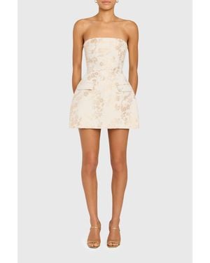 Amanda Uprichard Bethany Strapless Romper - White