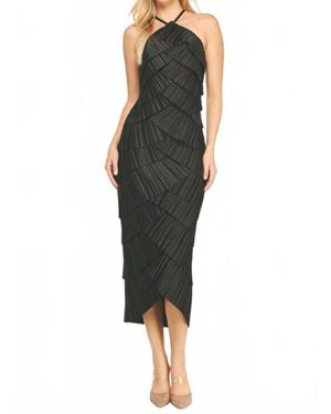 Strut & Bolt Lyra Halter Dress - Black