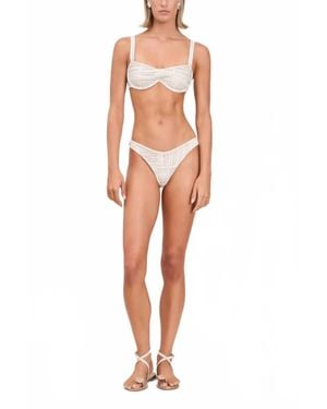 Devon Windsor Iris Bikini Bottom - Natural