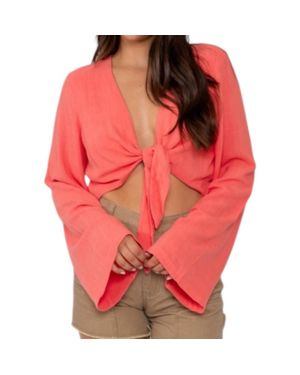 Rusty Wren Top - Red