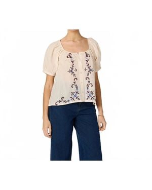Cleobella Adeline Blouse - Blue