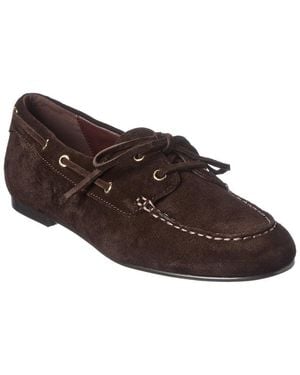 Madewell Jamie Suede Boat Shoe - Brown