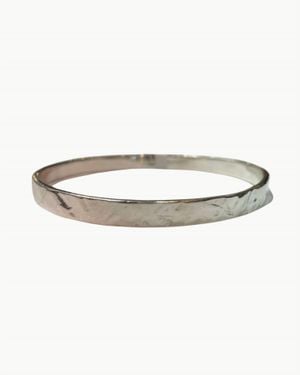 Odette New York Circa Bangle Bracelet - White