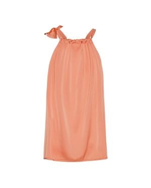 Karmamia Ruffle Tie Top - Orange