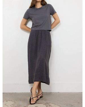 Lamade Damien Boxy Tee - Blue