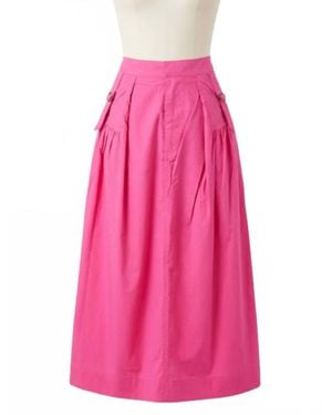 Eesome Flair Maxi Skirt - Pink