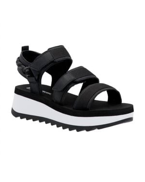 Rieker Bailey Platform Sandal - Black