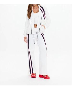 The Upside Pacific Morgan Zip Up Jacket - White