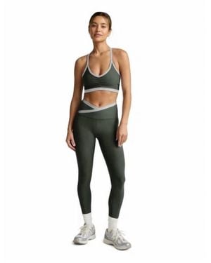Beyond Yoga Spacedye Outlines High Waisted Midi Legging - Multicolor