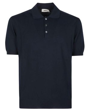 Altea Short-Sleeve Cotton Polo Shirt - Blue