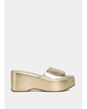 Shu Shop Ivy Platform Sandal - Natural