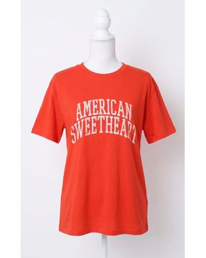 Z Supply Sweetheart Boyfriend Tee - Red