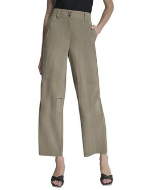 DKNY Fuji Two Button Pant - Brown