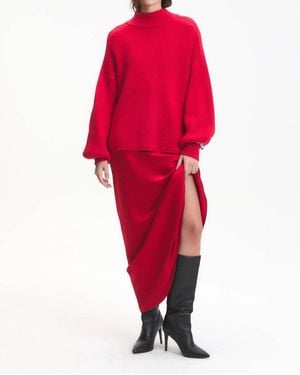 DELUC Nelson Turtleneck Sweater - Red