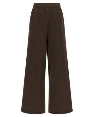 Entire studios Cotton Sweatpants (Workout Pants) - Brown