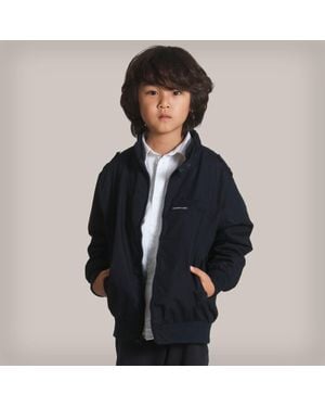 Members Only Boy's Iconic Racer Jacket - Black
