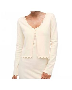 For Love & Lemons Sisi Cardigan - Natural