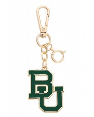 Canvas Style Baylor Bears Enamel Logo Charm - Green