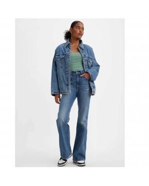 Levi's Premium 70's High Flare Jeans - Blue