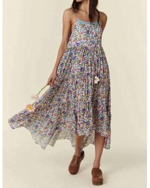 Spell Collective Impala Lily Sundress - Brown