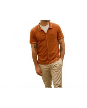 Grayers Cloud Cotton Cardigan - Brown